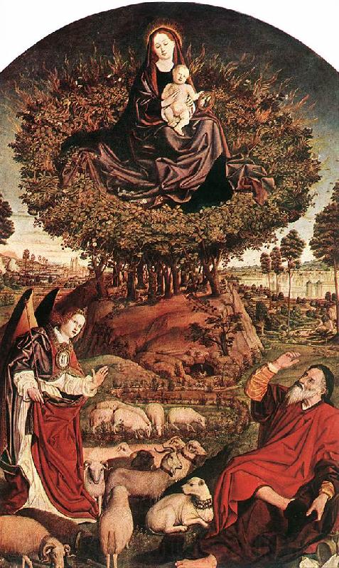 FROMENT, Nicolas The Burning Bush dh Spain oil painting art